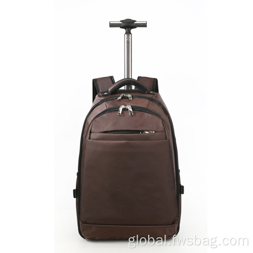 Trolley Backpack for Women and Men Travel trolley Business laptop backpack trolley bag suitcase Supplier